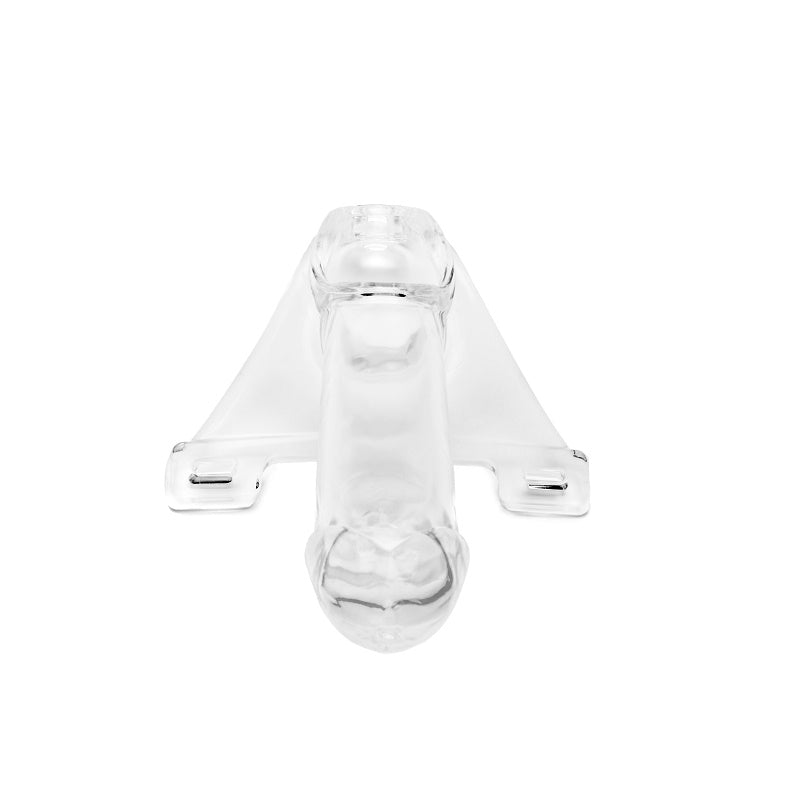 Zoro Knight 6in Clear Pegging strap on with waistband