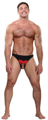 Hot Lips Bikini Novelty Underwear - One Size