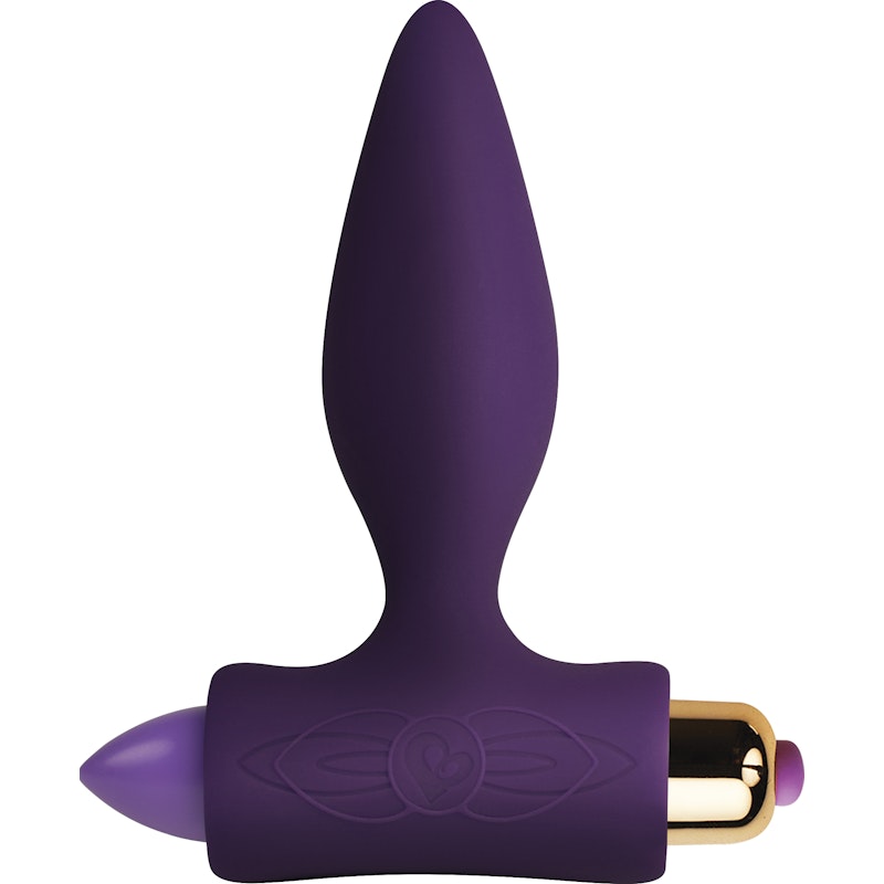 Petite Sensations Vibrating Anal Plug - Purple