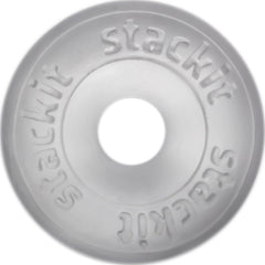 Stackit Cock Rings - Clear
