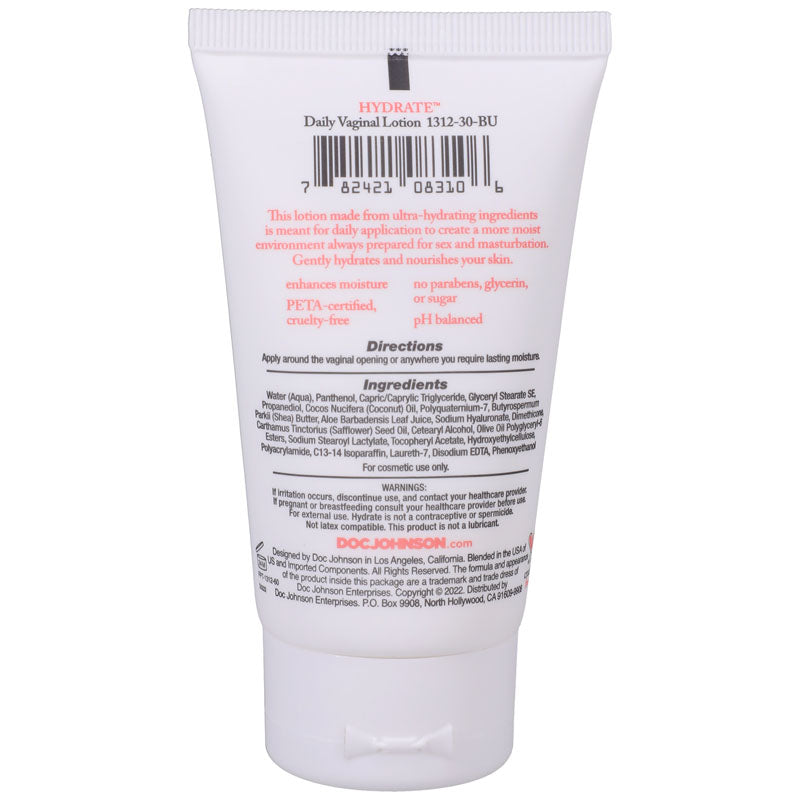 HYDRATE Daily Vagina Hydrating Lotion - 56 gram Tube