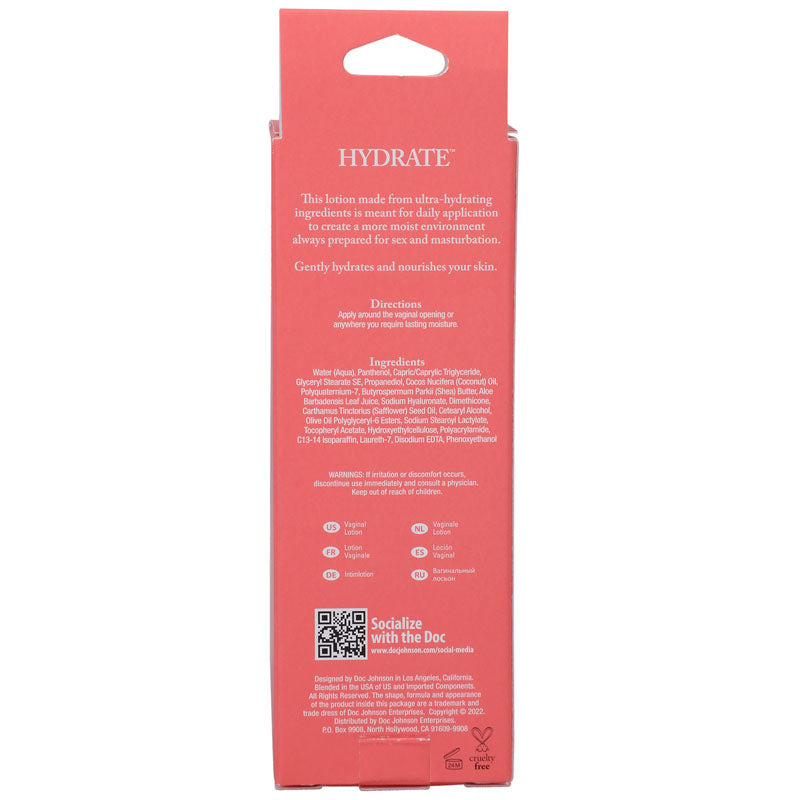 HYDRATE Daily Vagina Hydrating Lotion - 56 gram Tube