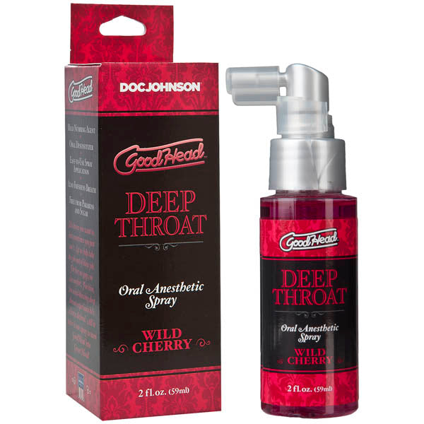 GoodHead Deep Throat Desensitising Spray - Wild Cherry