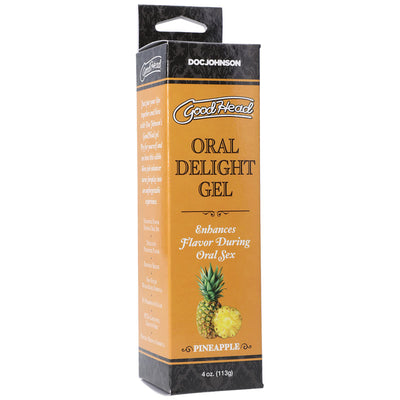 GoodHead Oral Delight Gel - Pineapple - Pineapple Flavoured Oral Gel - 120 ml Tube