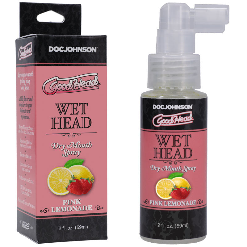 Goodhead Wet Head Dry Mouth Spray - Pink Lemonade 59ml