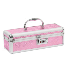Lockable Medium Vibrator Case - Pink