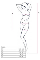 Mini Dress with Mesh Sleeves and Sides - One Size fits most Black or White