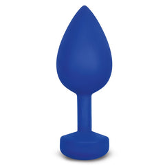 Gplug Large Vibrating Plug Navy Blue