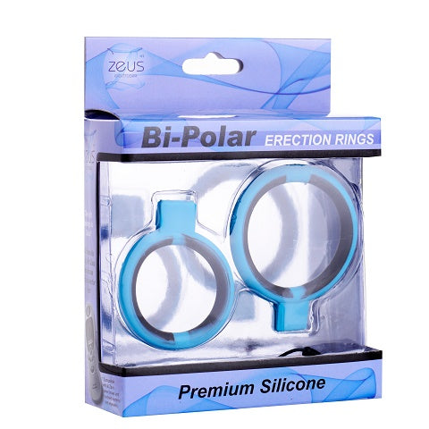 Zeus Bi-Polar Electrosex Cock Ring Set