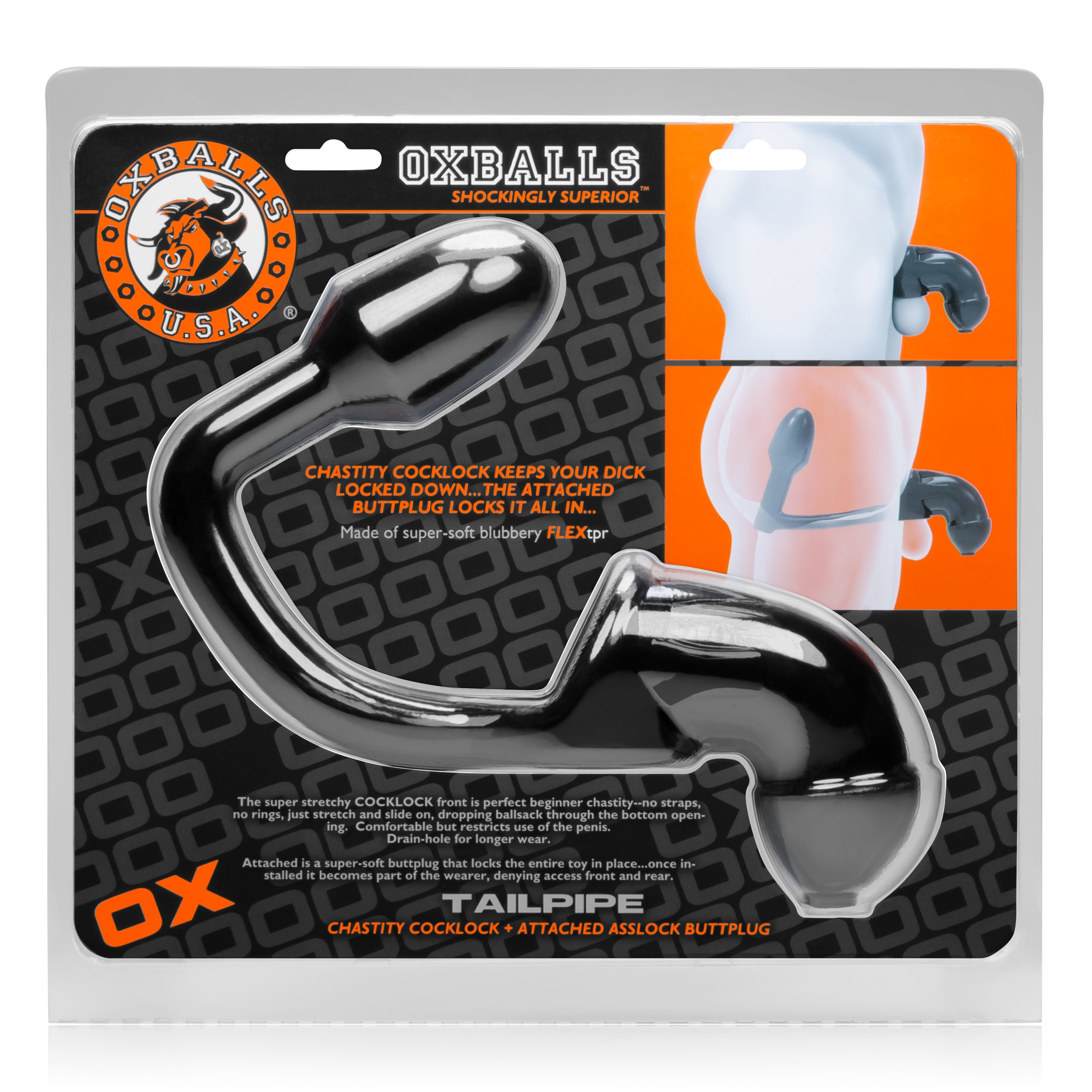 Tailpipe Asslock And Cocklock Oxballs