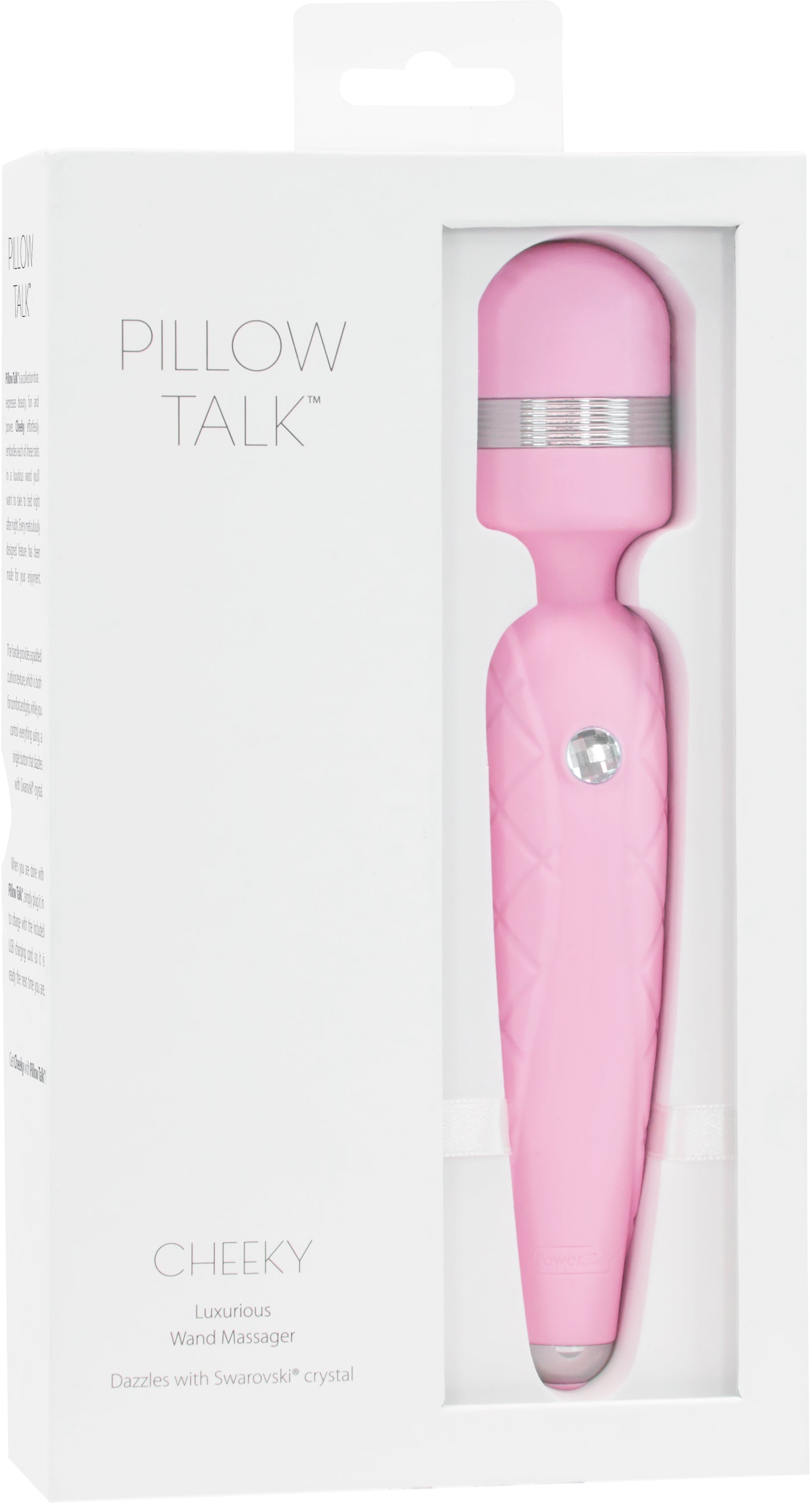 Pillow Talk Massage Wand Cheeky - Pink
