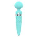 Pillow Talk Sultry Dual Ended Warming Massager Teal