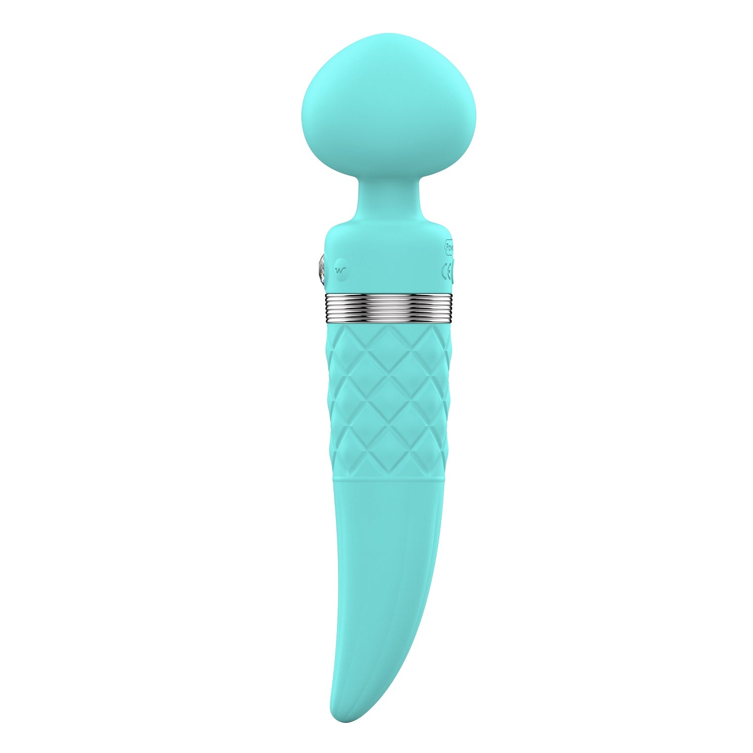 Pillow Talk Sultry Dual Ended Warming Massager Teal
