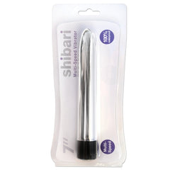 Shibari Multi-Speed Vibrator 7in Silver