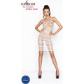 Dress Translucent Mesh White BS033 - One Size