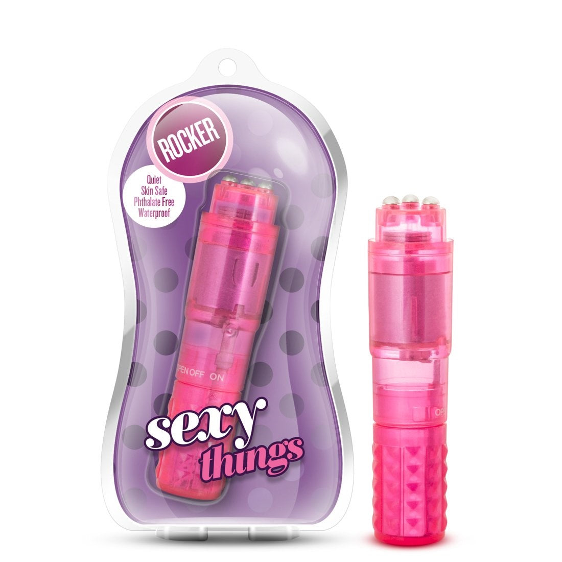Sexy Things Rocker Vibrator - Pink