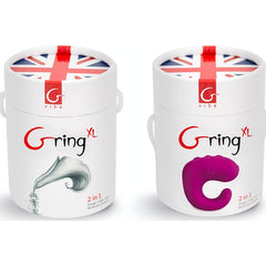 Gring XL Sweet Raspberry USB rechargeable Finger Vibe