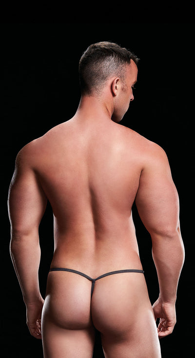 Low Rise G String Grey S/M