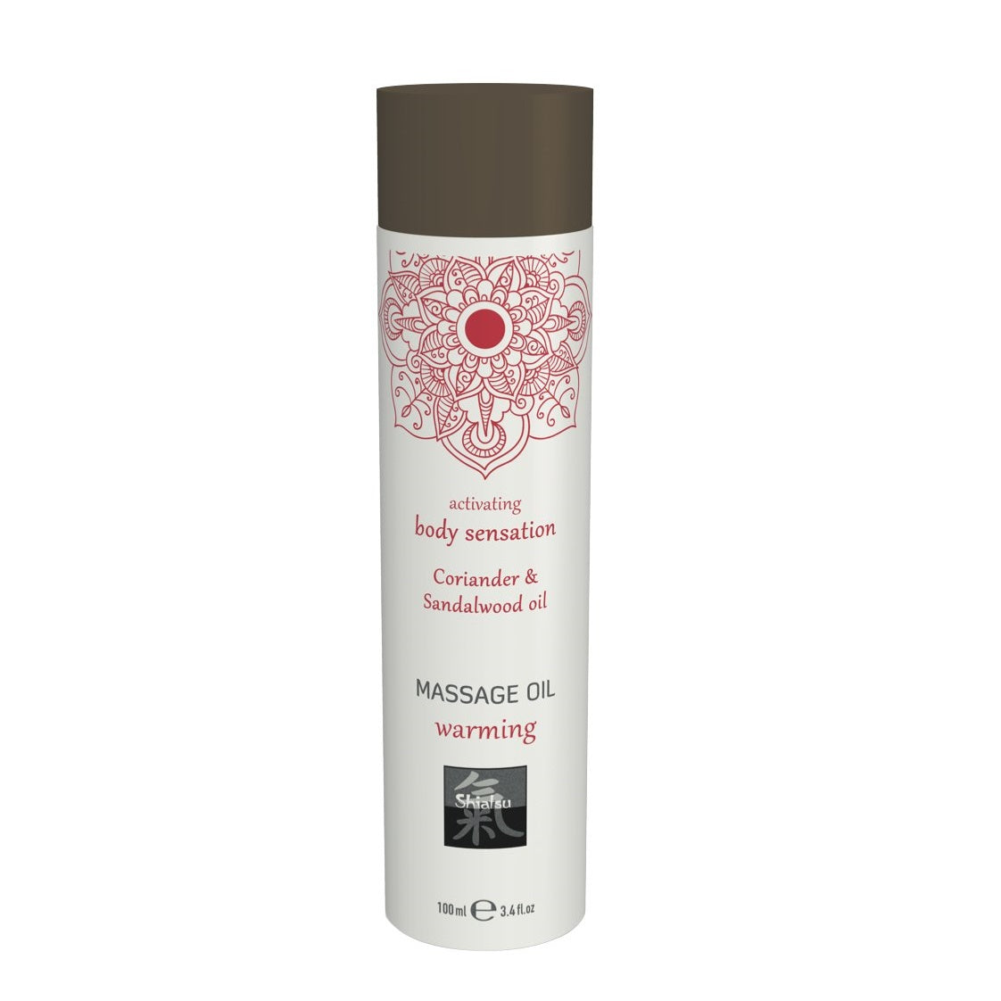 Shiatsu Massage Oil Warming Coriander And Sandalwood Oil 100ml