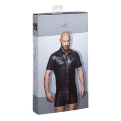 Sexy And Elegant Shirt With Front Pockets - L