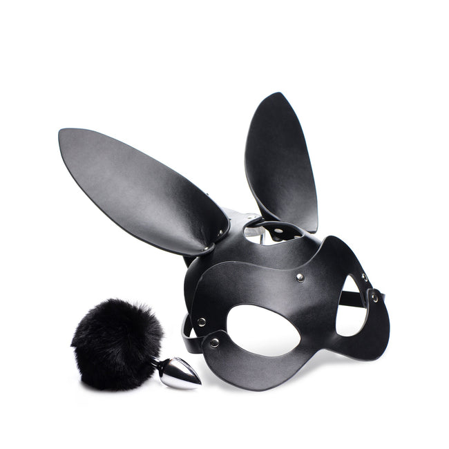 Bunny Tails - Anal Plug and Mask Set