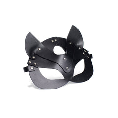 Naughty Kitty leather mask