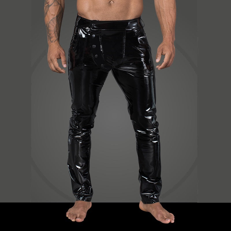 Long Elastic PVC pants M