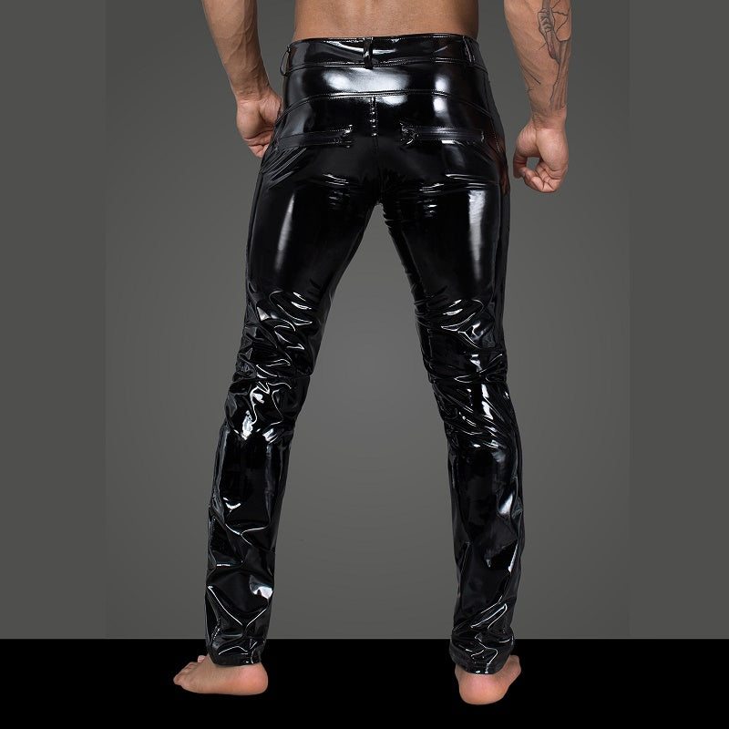 Long Elastic PVC pants M