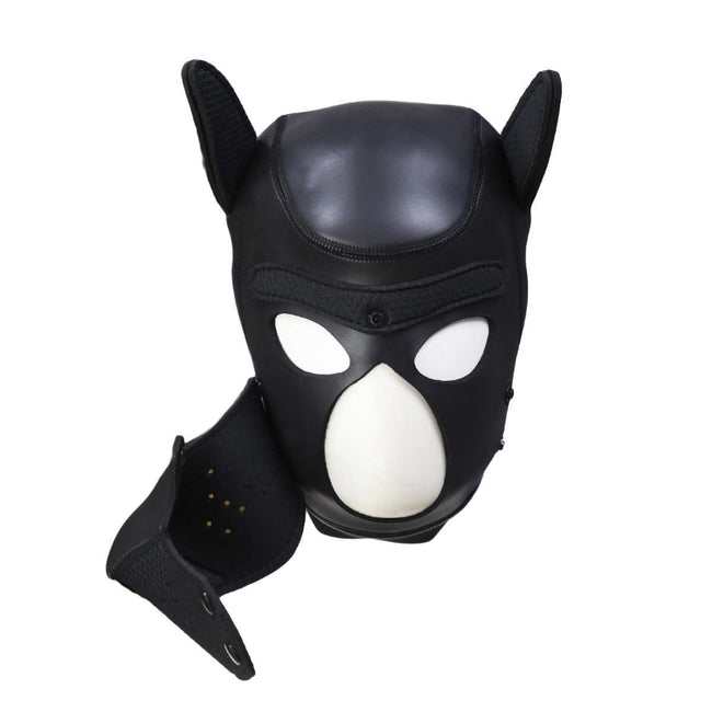 Puppy Play Mask Black