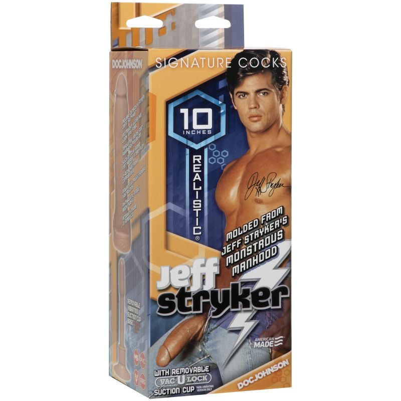 Jeff Stryker 25cm Realistic Cock - Vanilla