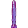 5.5 inch Jelly anal starter dildo - Purple