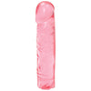8 inch Classic Jelly Dong - Pink