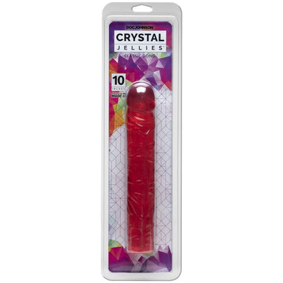 25cm Classic Flexible Jelly Dong - Pink