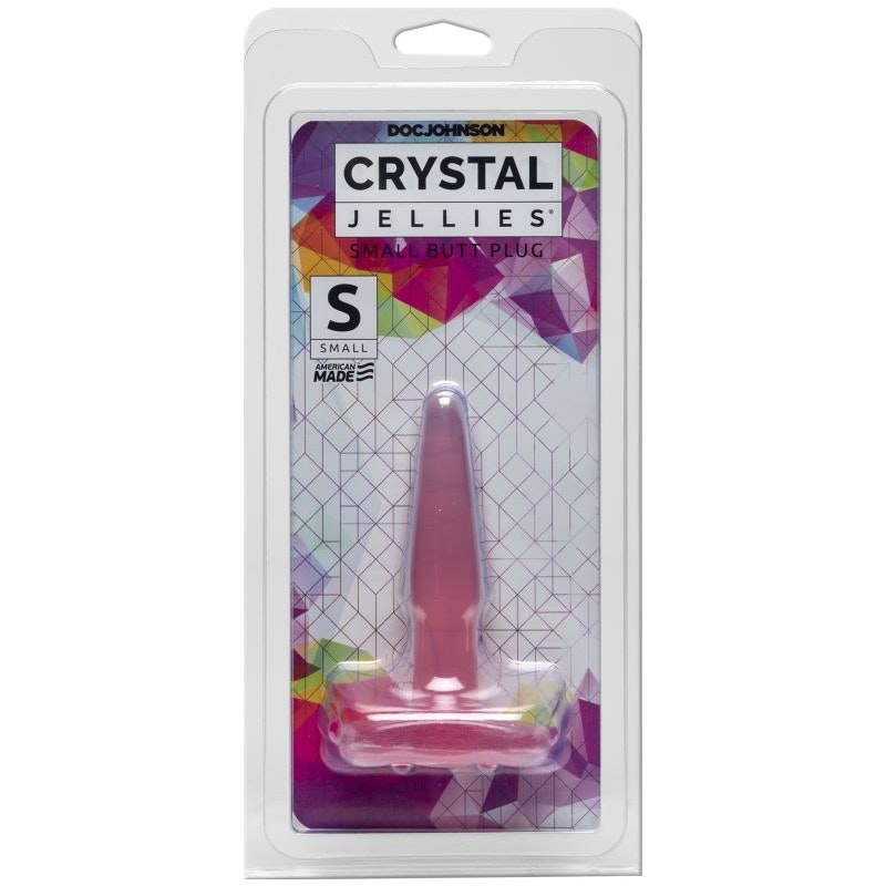 Jelly Butt Plug Pink - small