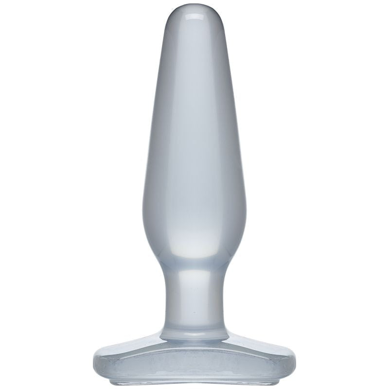 Jelly Butt Plug Clear - Medium