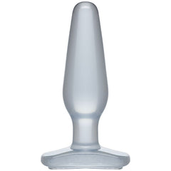 Jelly Butt Plug Clear - Medium