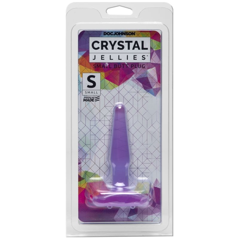 Jelly Butt Plug Purple - Small
