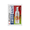 Swiss Navy Straw-Kiwi Pleasures Lube 5ml Sachets (100 pack)