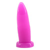 Tongue Shape Anal Plug Purple 22cm