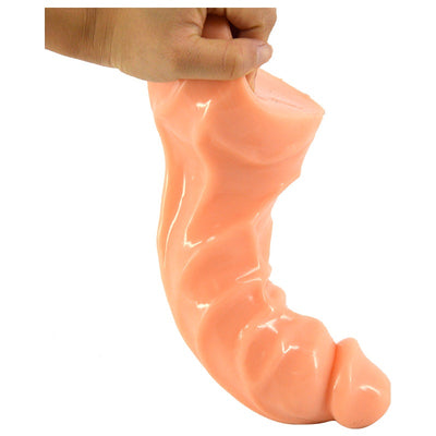 Thick Realistic Penis Dildo Flesh 24.5cm
