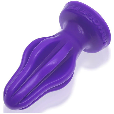 Airhole-1 Finned Buttplug Eggplant - Small