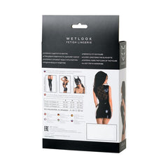 Glossy Wetlook Dress Lulu - 4 sizes