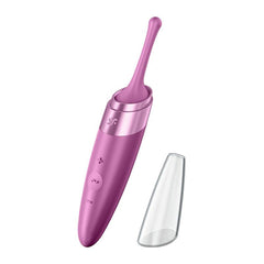 Satisfyer Twirling Delight Tip Stimulator - Berry