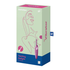 Satisfyer Twirling Delight Tip Stimulator - Berry