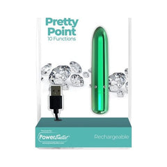 Pretty Point 4in Power Bullet Teal