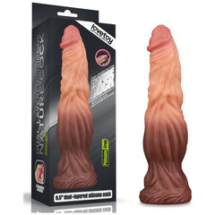 The Creature dual layered Platinum Silicone Cock 9.5in