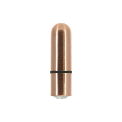 Power Bullet First Class Rechargeable Bulllet w Crystal Rose Gold