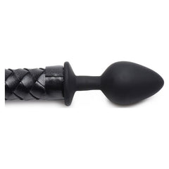 Hellbound Braided Devil Tail Plug Black