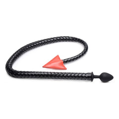 Hellbound Braided Devil Tail Plug Black