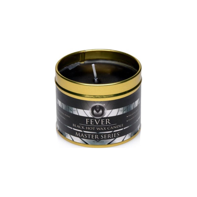 Fever Black Hot Wax Drip Candle